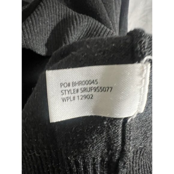 US Polo Assn Sweater Men's M Pullover V-Neck Gray Chest Stripe - Picture 3 of 6